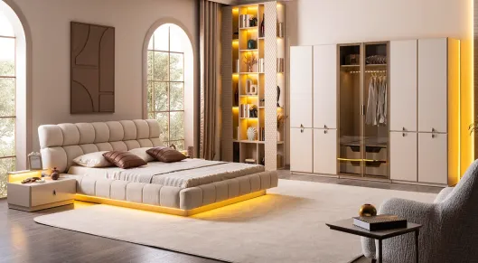 Product img 1, Viral 6 Kapaklı Yatak Odası Takımı